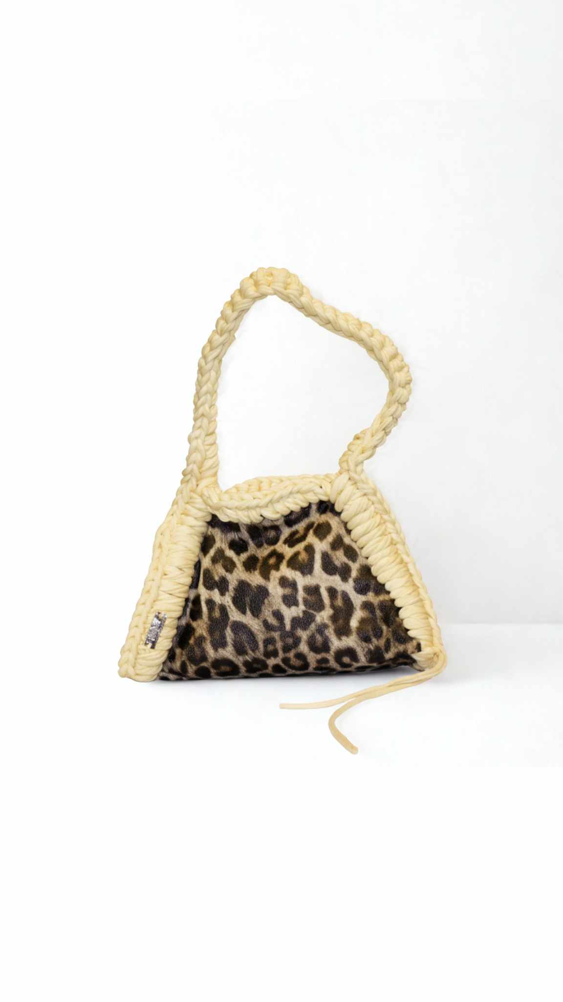 BILLIE - SIMILI CUIR LÉOPARD / JAUNE BEURRE
